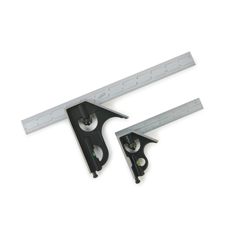 Combination Square Set - 12" and 6"